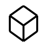 3D Box Design (Light) Free Open-Source SVG Icon