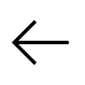 Left Arrow (Light) Free Open-Source SVG Icon