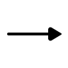 Long Right Arrow (Light) Free Open-Source SVG Icon