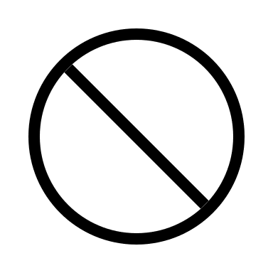 Cancel Action (Light) Free Open-Source SVG Icon (Lets Icons)