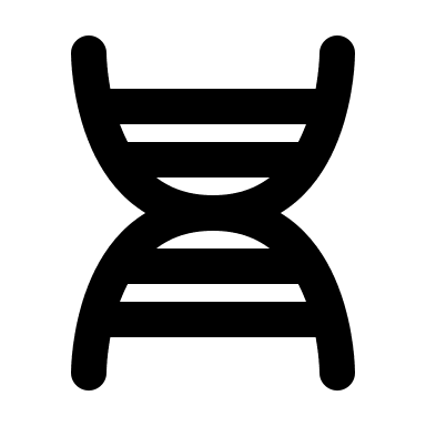 DNA Strand Free Open-Source SVG Icon (Lets Icons)