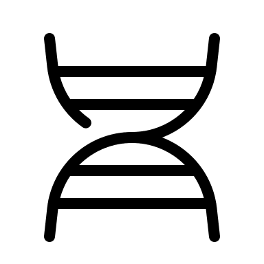 DNA Strand (Light) Free Open-Source SVG Icon (Lets Icons)