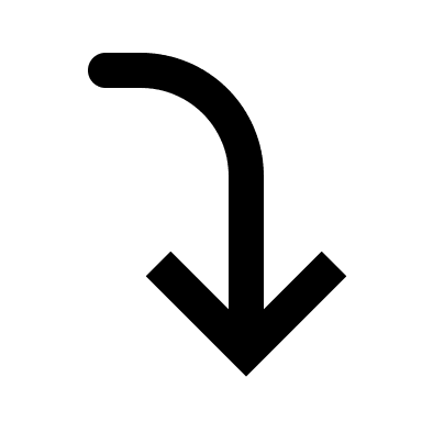 Downward Direction Arrow Free Open-Source SVG Icon (Lets Icons)