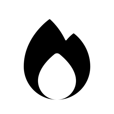 Filled Fire Symbol (Lets Icons) Free Open-Source SVG Icon (Lets Icons)