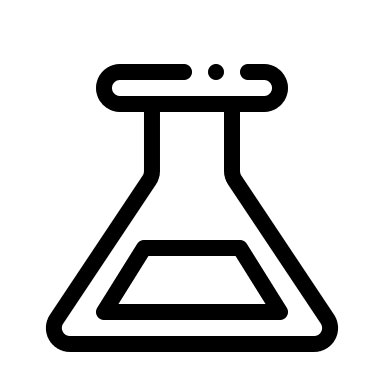 Alternative Laboratory Flask (Light) Free Open-Source SVG Icon (Lets Icons)