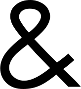 Ampersand Symbol Free Open-Source SVG Icon