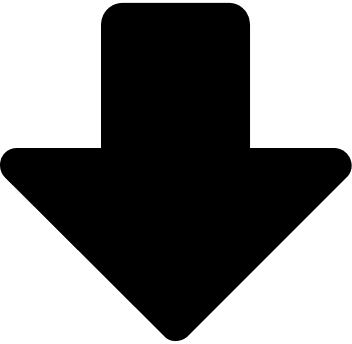 Downward Arrow Free Open-Source SVG Icon (Ligature Symbols)