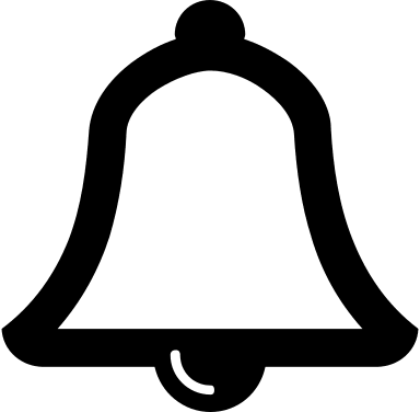 Notification Bell Free Open-Source SVG Icon (Ligature Symbols)