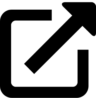 External Link Symbol Free Open-Source SVG Icon (Ligature Symbols)