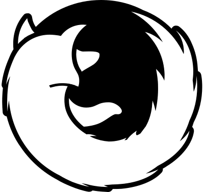 Firefox Browser Free Open-Source SVG Icon (Ligature Symbols)