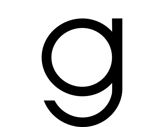 G Letter Symbol Free Open-Source SVG Icon (Ligature Symbols)