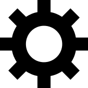 Gear Symbol Free Open-Source SVG Icon