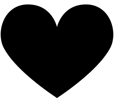 Heart Symbol Free Open-Source SVG Icon (Ligature Symbols)