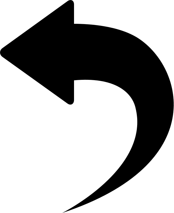 Undo Action Symbol Free Open-Source SVG Icon (Ligature Symbols)