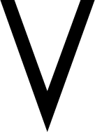 Uppercase Letter V Free Open-Source SVG Icon