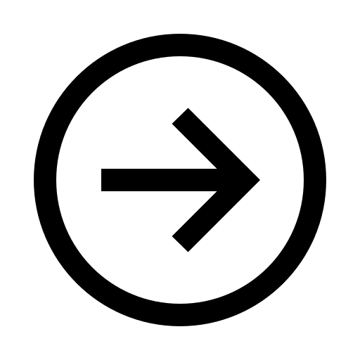 Right Arrow in Circle (Line Awesome) Free Open-Source SVG Icon (Line Awesome)