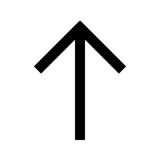 Upward Arrow (Line Awesome) Free Open-Source SVG Icon (Line Awesome)