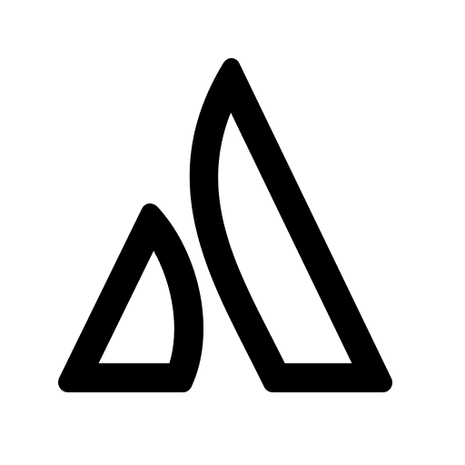 Atlassian Company Logo Free Open-Source SVG Icon (Line Awesome)