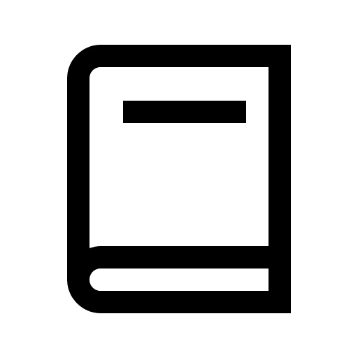 Book (Line Awesome) Free Open-Source SVG Icon (Line Awesome)