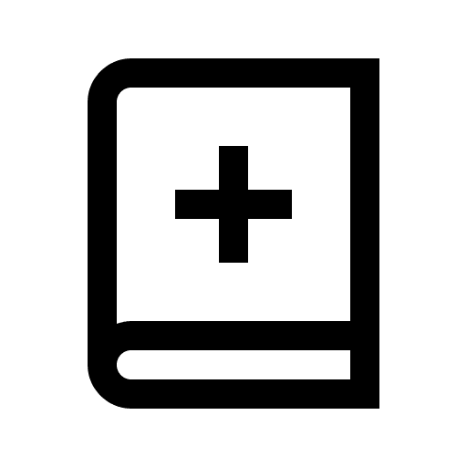 Medical Book Free Open-Source SVG Icon (Line Awesome)