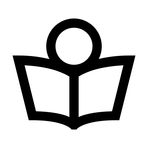 Book Reader Free Open-Source SVG Icon (Line Awesome)