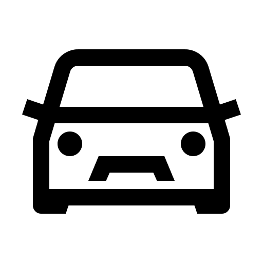 Car Vehicle (Line Awesome) Free Open-Source SVG Icon (Line Awesome)