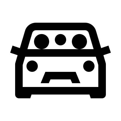 Alternative Car Design (Line Awesome) Free Open-Source SVG Icon (Line Awesome)