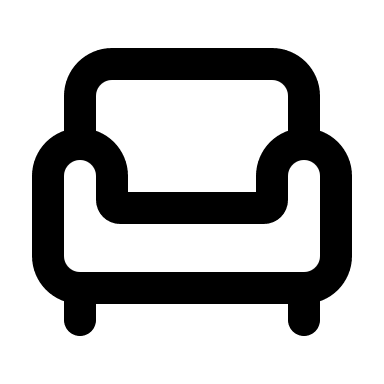 Armchair Free Open-Source SVG Icon (Lucide)