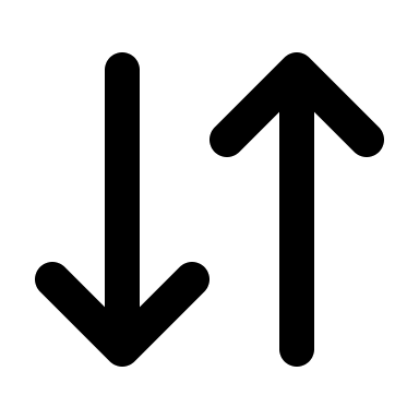 Up and Down Arrow Free Open-Source SVG Icon (Lucide)