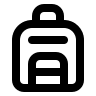 Backpack Bag Free Open-Source SVG Icon