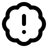 Alert Badge Free Open-Source SVG Icon