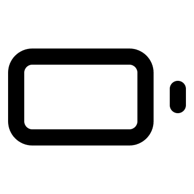 Battery Status Indicator Free Open-Source SVG Icon (Lucide)