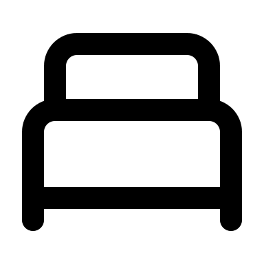 Single Bed (Lucide) Free Open-Source SVG Icon (Lucide)