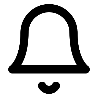 Bell Notification Symbol Free Open-Source SVG Icon (Lucide)