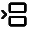 Horizontal Between Start Position (Lucide) Free Open-Source SVG Icon