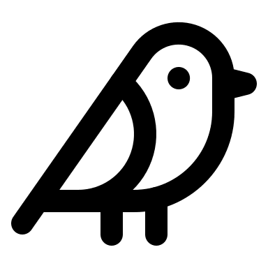 Bird (Lucide) Free Open-Source SVG Icon (Lucide)