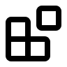 Blocks Structure Free Open-Source SVG Icon