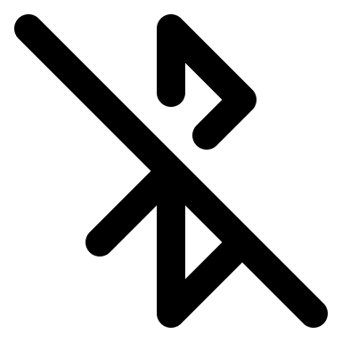 Bluetooth Off (Lucide) Free Open-Source SVG Icon (Lucide)