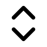 Up and Down Chevrons (Lucide) Free Open-Source SVG Icon