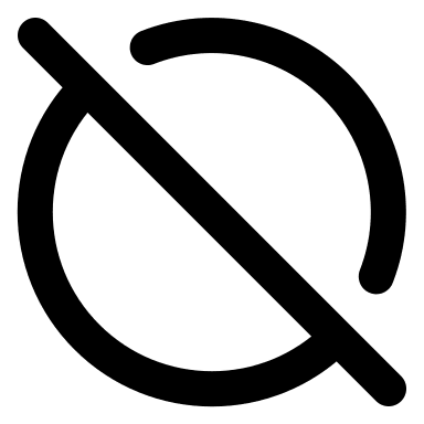 Circle Off Symbol Free Open-Source SVG Icon (Lucide)