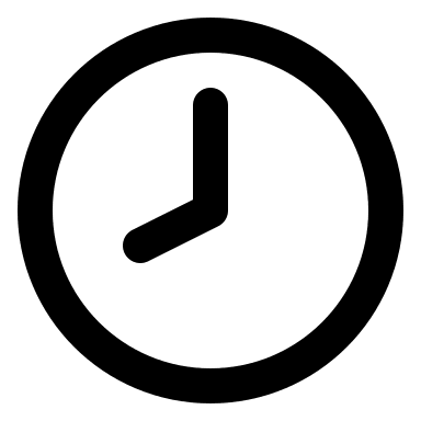 Clock Face with 8 O'Clock Time Free Open-Source SVG Icon (Lucide)