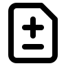 File Difference Comparison Free Open-Source SVG Icon