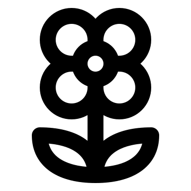 Flower Design (Lucide) Free Open-Source SVG Icon (Lucide)