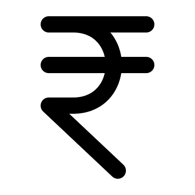 Indian Rupee Currency Symbol Free Open-Source SVG Icon (Lucide)