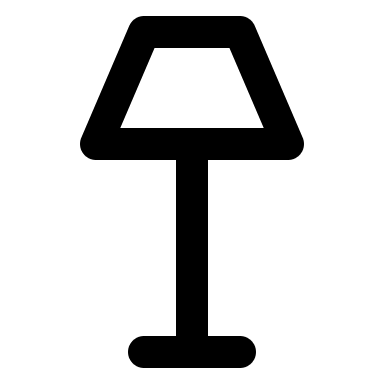 Floor Lamp Free Open-Source SVG Icon (Lucide)