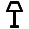 Floor Lamp Free Open-Source SVG Icon