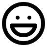 Laughing Face Emotion Free Open-Source SVG Icon