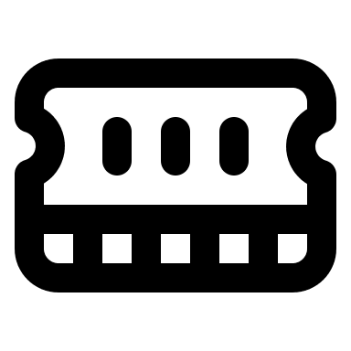 Memory Stick (Lucide) Free Open-Source SVG Icon (Lucide)