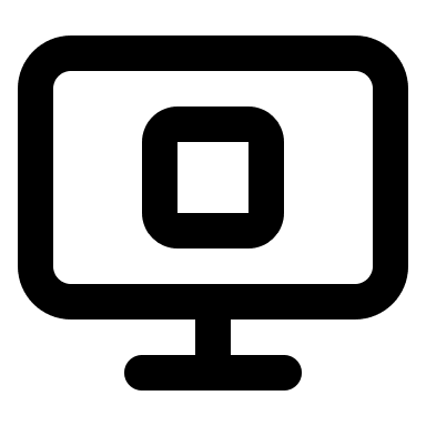 Monitor Stop Device Free Open-Source SVG Icon (Lucide)