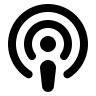 Podcast Broadcasting (Lucide) Free Open-Source SVG Icon